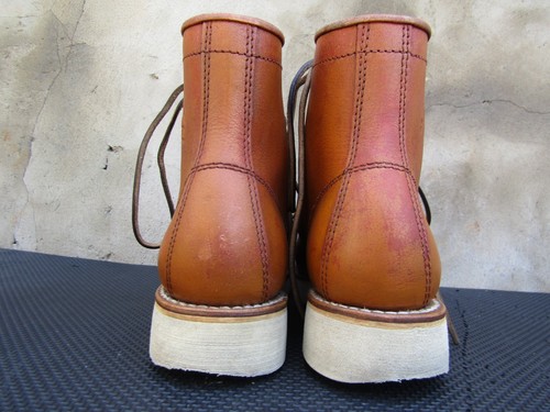 Alternative Country Moc toe/Work Boots Mens Sz 9 D - (Same as Wesco Whites Red) - Picture 7 of 8