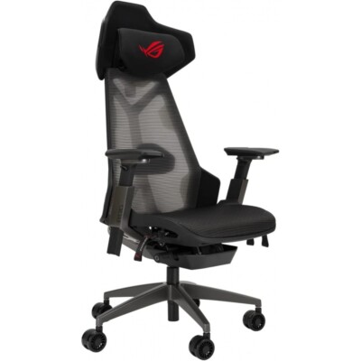 ASUS ROG Destrier Ergo - Gaming Stuhl - ergonomisch - atmungsaktiv - schwarz