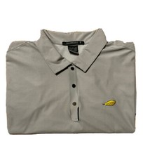 NIKE TIGER WOODS Platinum Mens Golf Polo Shirt Size L short sleeve blue