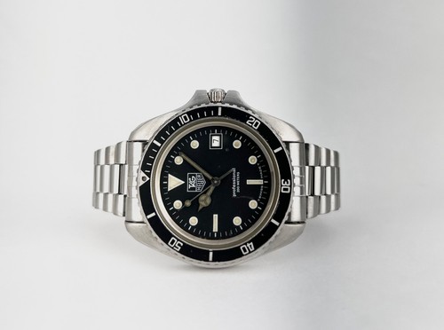 TAG HEUER 980.006 Mens Vintage Stainless Steel Quartz Professional 1000 Series
