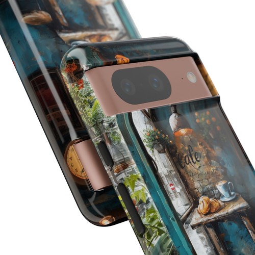 Cozy Cafe Bread Coffee - Phone Ink Cover Case for iPhone, Galaxy, Pixel - 第 139/281 張圖片