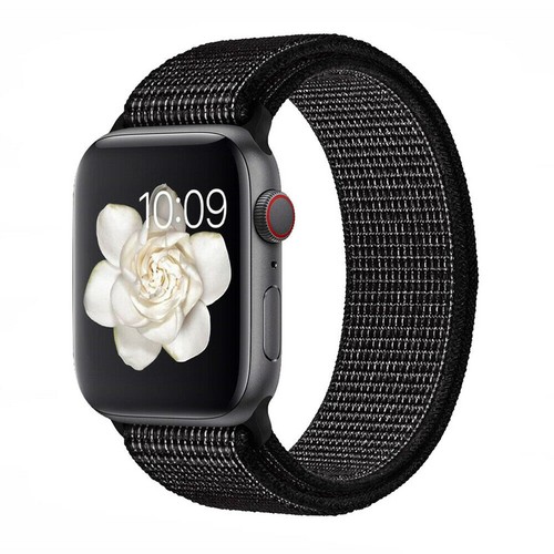 Correa de nailon para Apple Watch Series Ultra 8 7 6 SE correa pulsera accesorios bucle - Imagen 20 de 135