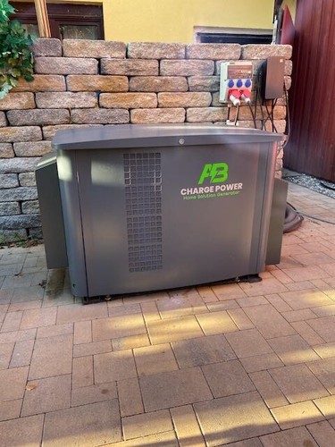 Netzersatzanlage / Stromaggregat Stromgenerator /BHKW /Heizung 20 KW / 25 KVA - Bild 2 von 16
