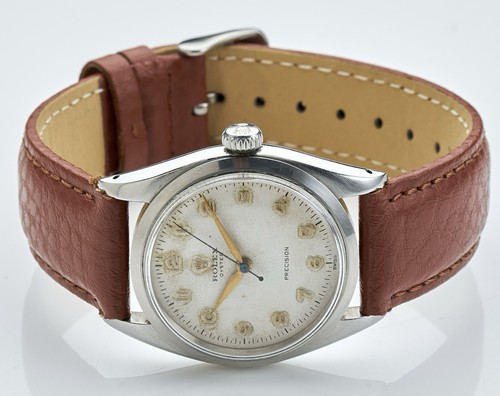 Rolex Oyster Precision ‘1956’ Rare Ref 6422 Gents 34.5mm Vintage Watch, Patina - Picture 16 of 22