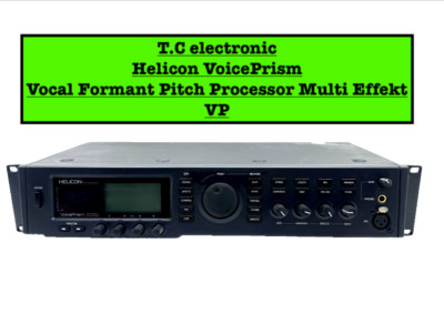 T.C electronic Helicon VoicePrism Vocal Formant Pitch Processor Multi Effekt  