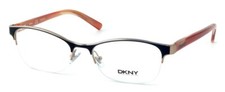 NEW ORIGINAL DKNY DY5641 1214 Black Peach Women's Eyeglasses 52mm 17 140