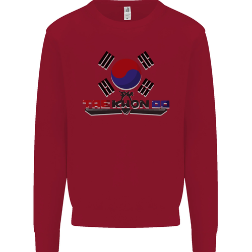 Taekwondo Fighter Mixed Martial Arts MMA Kids Sweatshirt Jumper - Picture 43 of 97