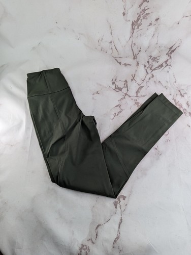 ADAY Leggings Womens XS Green Brakes On Pant Pull On A Day High Rise Crop Ankle - Picture 11 of 12