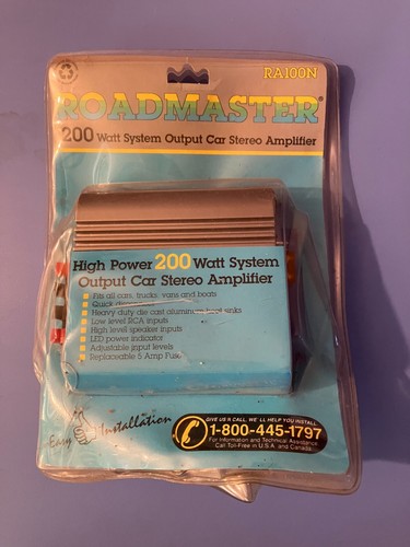 RA100N ROADMASTER 200 WATT STEREO VERSTÄRKER