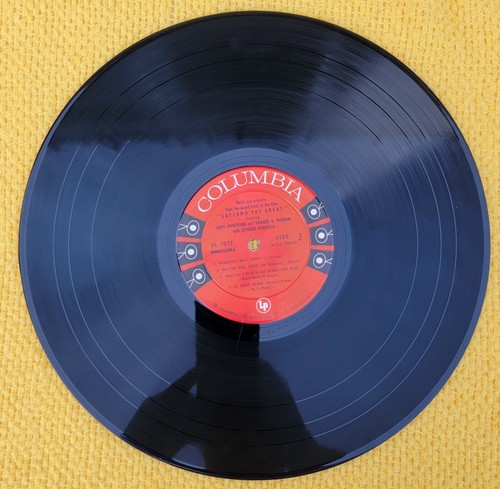 LOUIS ARMSTRONG SATCHMO THE GREAT CL-1077 Columbia Records VG+ - Picture 4 of 4
