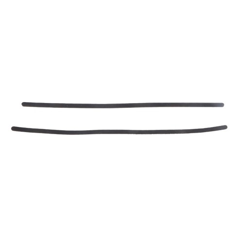 Bottom Case Rubber Feet Strip for Dell E7480 E7490 Black Pad, 2Pcs
