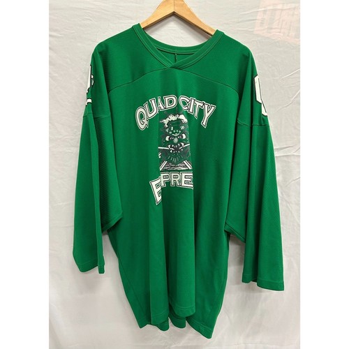 Maglia Hockey Quad City Express XL Moline Illinois Quad City Storm VHTF Rara - Foto 6 di 6