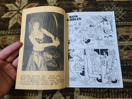 Cómic subterráneo Comix Wave #16 1984 de colección | David Miller de Clay Geerdes - Imagen 6 de 16
