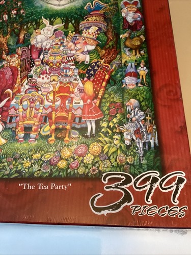 Serendipity Family Jigsaw Puzzle THE TEA PARTY  399 pc - New - Picture 4 of 6