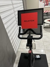 Peloton PL01 Indoor Stationary Exercise Bike - Black