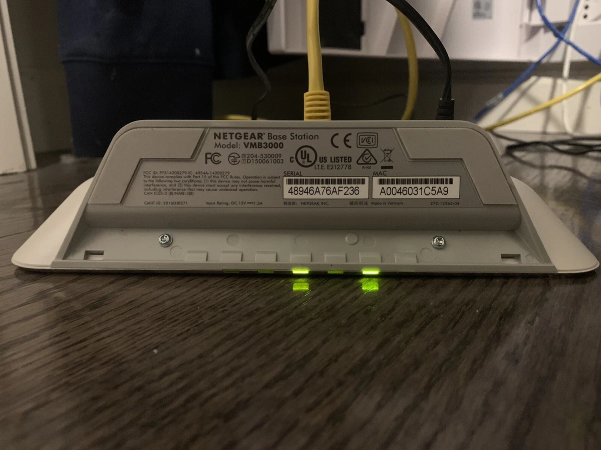 Netgear hotsell vmb3000 setup