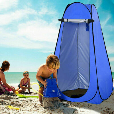 Pop-Up Sichtschutzzelt Tragbar Outdoor Camping Dusche WC Umkleidungkabine Wander