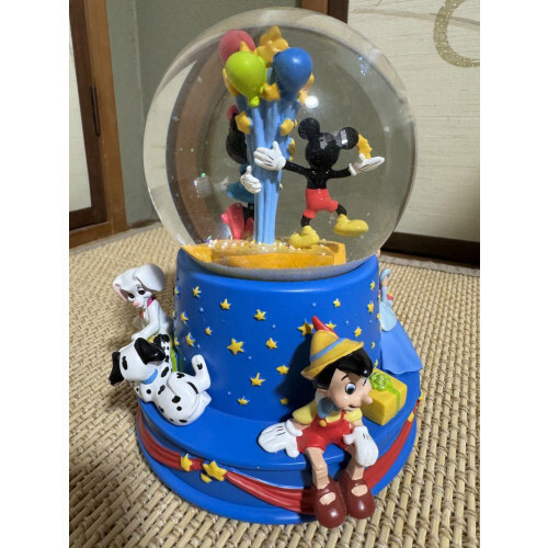 Disney Schneekugel 100th Anniversary Spieluhr When You Wish Upon a Star mit Box - Bild 3 von 12