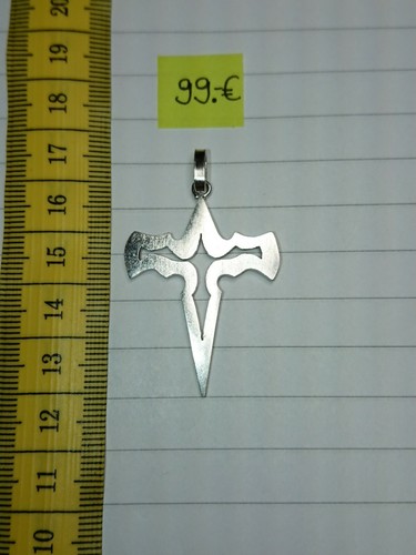 Unikat Goldschmied Schmuck Anhänger Kettenanhänger Kreuz 925 Silber NEU - Bild 4 von 4