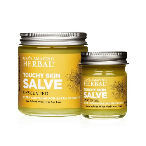 Touchy Skin Healing Salve, Eczema Treatment, Natural Eczema Ointment, Sensiti... - Picture 1 of 9