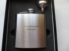 GROOMSMAN 6 OZ STAINLESS STEEL FLASK WITH FUNNEL IN BOX, GREAT WEDDING GIFT