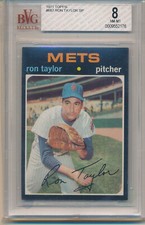 1971 Topps Ron Taylor (SP) (High Number Series) (#687) BVG8 BVG (No Offers) (#2)