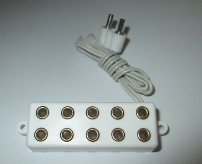 Verteilerleiste mit Anschlusskabel und Ein//Aus-Schalter 3,5V *NEU*