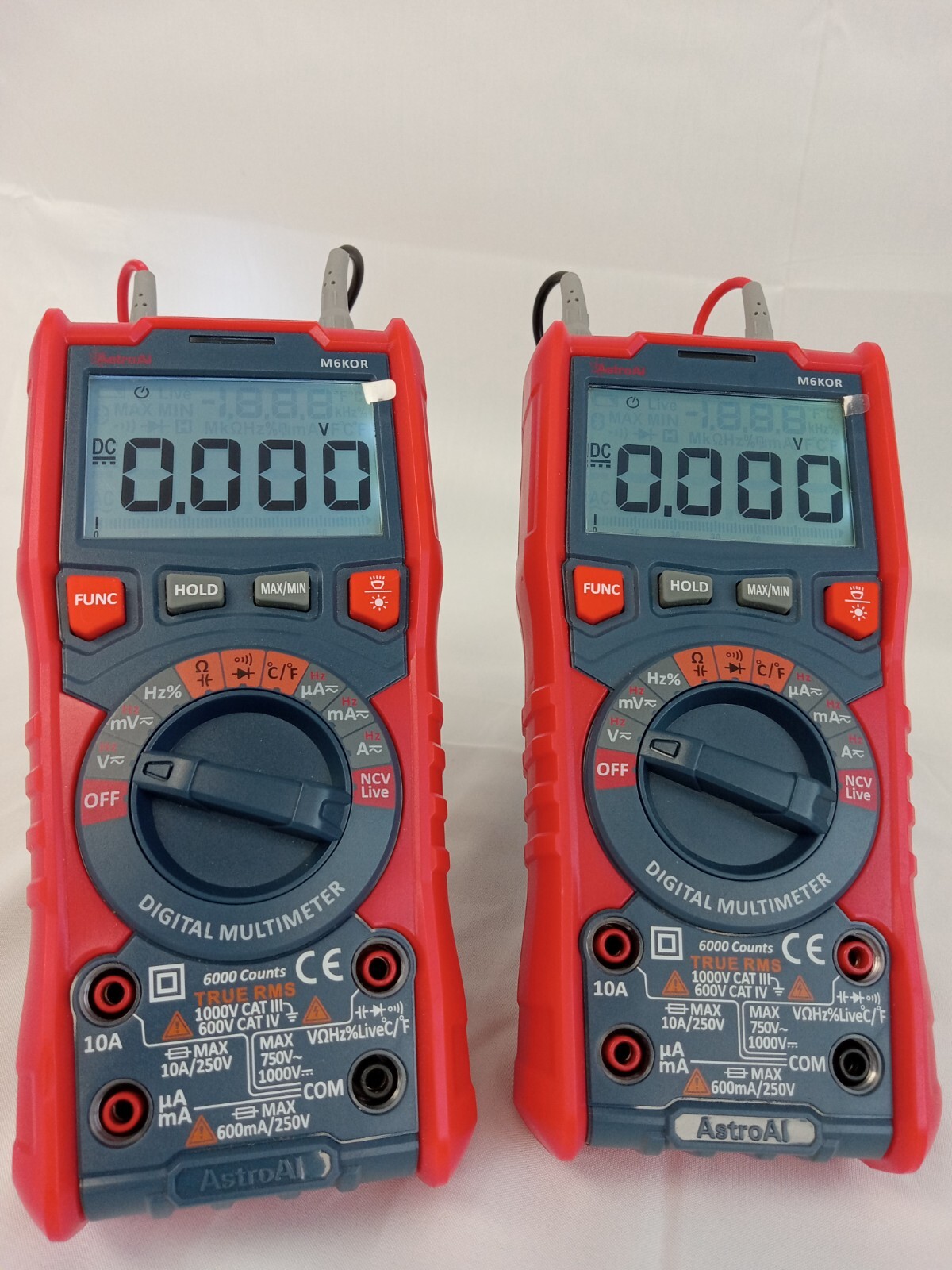 6000 Counts Models | Astroai Digital Multimeters