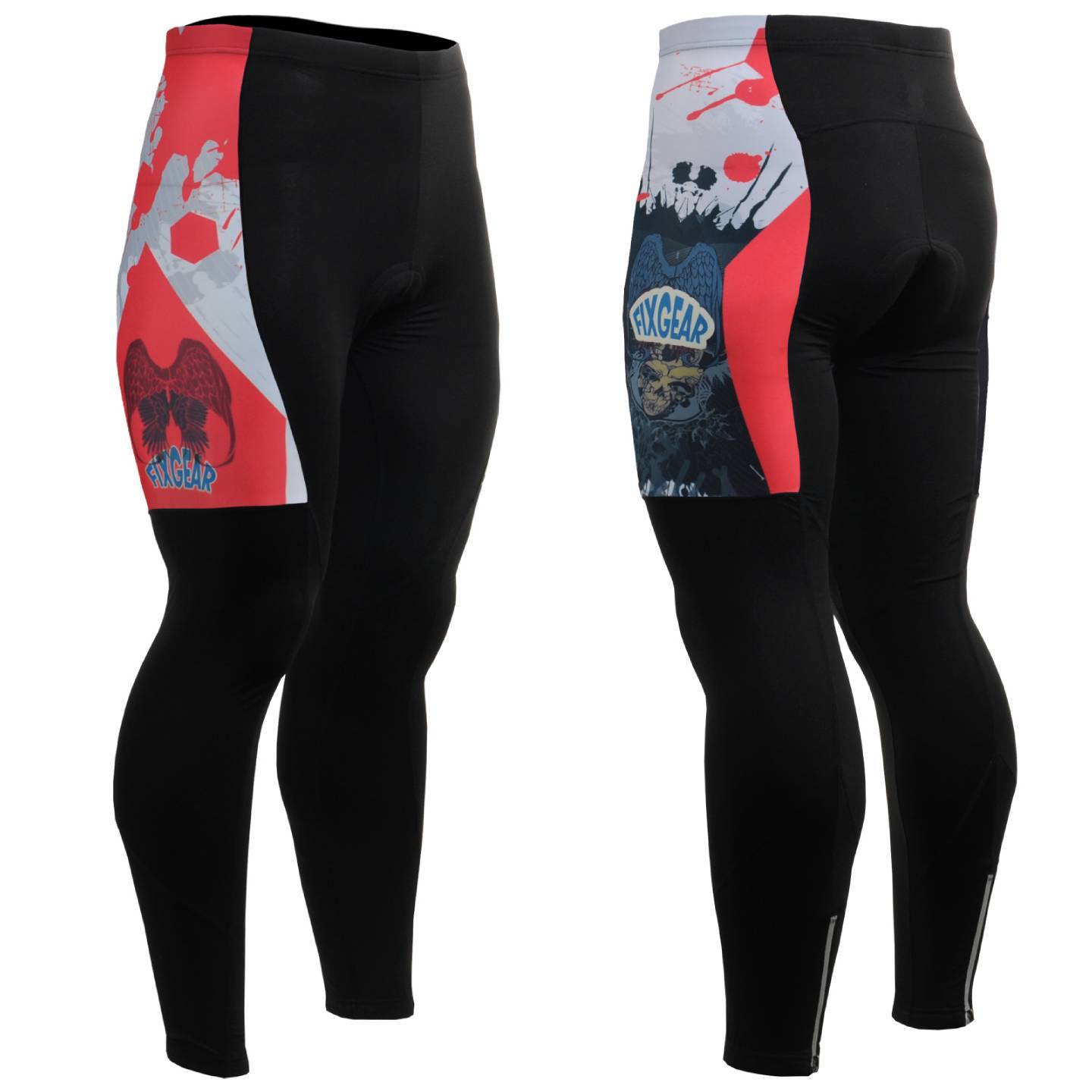 Fixgear lt-44 Para Hombre Ciclismo Acolchado Calzas Road Mountain Bike Wear Mtb Bicicletas Fixgear lt-44 Para Hombre Ciclismo Acolchado Calzas Road Mountain Bike Wear Mtb Bicicletas