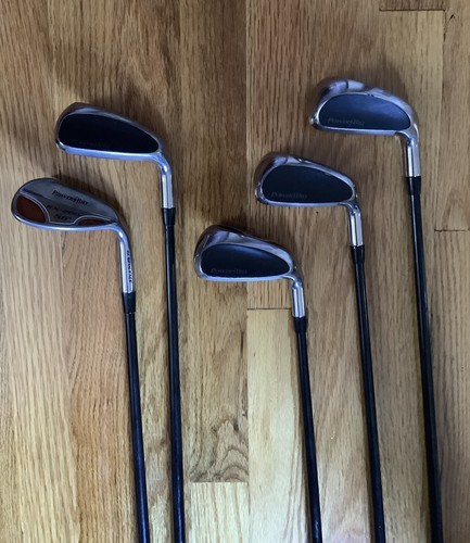 PowerBilt EX 200 7-PW + 56° Wedge Irons EX-200 Regular Steel Shafts - Picture 3 of 13