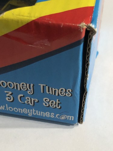 Looney Tunes 3 Car Set Racing Champions Bugs Taz Tweety NEW - Picture 7 of 9