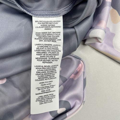Adidas Girls Size M (10-12) Floral Leggings - Picture 6 of 7