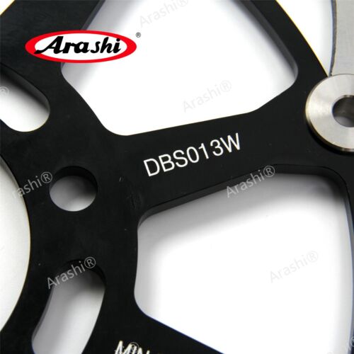 Disco rotor freno delantero trasero Arashi Fit Suzuki GSXR1000 K1 K2 TL1000S 1997-2001 - Imagen 8 de 14