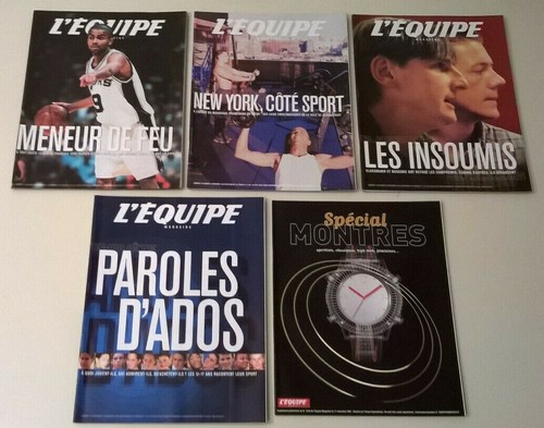 L'Equipe Magazine : Année 2001 quasi complète (50 N° / 51 existants + 1 suppl.) - Picture 11 of 12