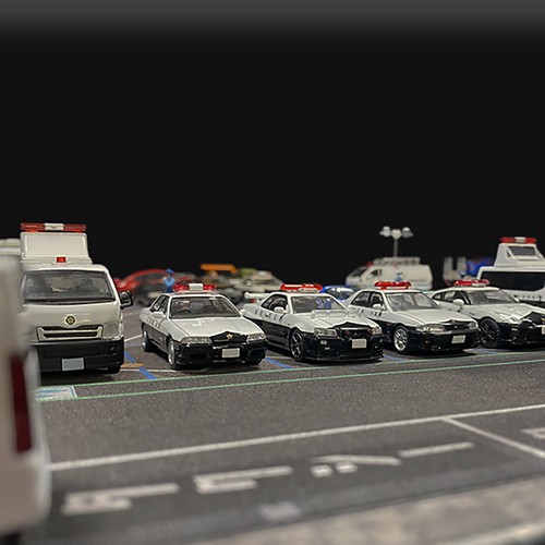 1:64 Parking Lot Diorama Model Car Mat Vehicle Scene Display Mouse Pad Mat - Picture 13 of 20