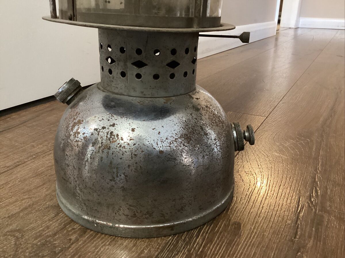 1920s 1930s Early Montgomery Ward / Akron Camping Lamp 1920s 1930s Early Montgomery Ward / Akron Camping Lamp