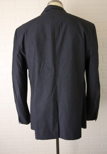 Theory Mens Navy Blue Pin Stripe 2 Button Blazer Sport Coat Jacket 44 - Picture 2 of 9
