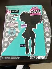 L.O.L. Surprise! O.M.G. 24K D.J. Fashion Doll with 20 Surprises LOL (DAMAGED BOX