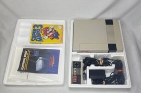 NES Nintendo Challenge Set Box Console Mario Bros 3 Complete CIB w Game Box Nice