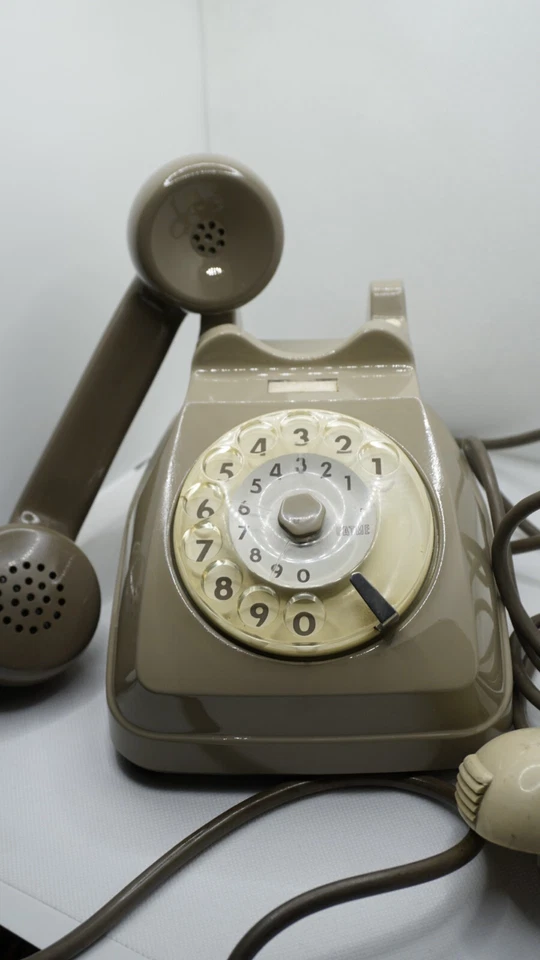 TELEFONO A ROTELLA GRIGIO SIP VINTAGE ANNI '70 '80 - Immagine 4 di 4