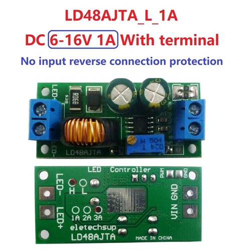 10x DC 6-50V 1-3A Potentiometer adjustable PWM LED Driver Controller DC-DC Buck - Picture 22 of 24