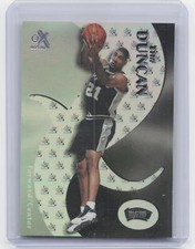 1999-00 E-X #17 Tim Duncan