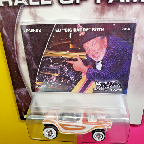 Hot Wheels 2003 Hall of Fame Legends Ed Big Daddy Roth Beatnik Bandit RealRiders - Picture 5 of 6