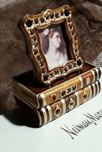 Strongwater Estee Lauder Picture frame books perfume sample jeweled jewels - Picture 3 of 8