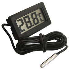 Mini Tester Car Digital LCD Temperature Thermometer Meter Temp Sensor Probe New