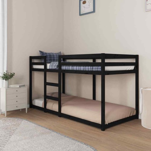 Bunk Bed Bedroom Kids Bed Frame Children Twin Sleeper Solid Wood Pine Kovol - Picture 51 of 60