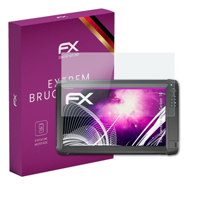 atFoliX Glasfolie für Lowrance HDS Carbon 16 Displayfolie 9H Schutzpanzer