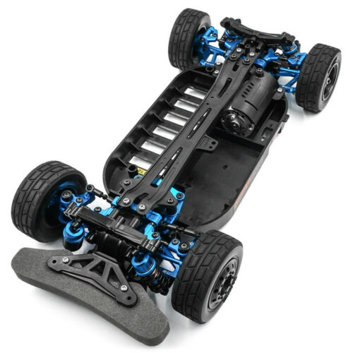 YEAH RACING ALU TUNING PAKET/CONVERSION KIT BLAU FÜR TAMIYA TT-01/TT-01E MODELLE - Bild 2 von 10