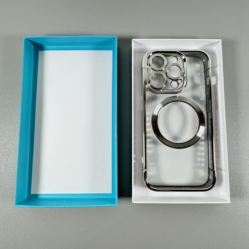 Case for iPhone 15 Pro - Glossy Silver | Magnetic | Sleek, Slim & Stylish - Picture 17 of 19