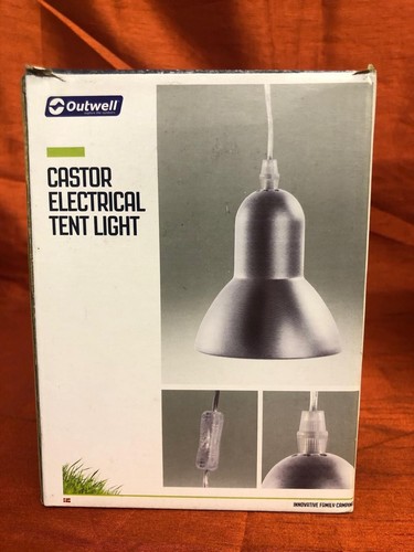 Outwell CASTOR Electronical Tent Light (230v with plug) NEW OLD STOCK - Picture 3 of 8